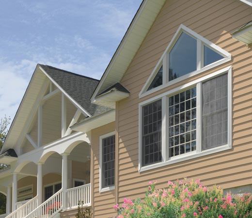 Vinyl siding certainteed